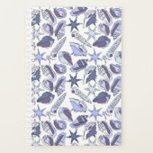 Lavendel Seashells Planer (Vorderseite)