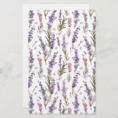 Lavendel-Seifenspulpapier (Vorne/Hinten)