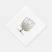 Lavendel Serviette (Ecke)