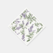 Lavendel, Serviette (Ecke)