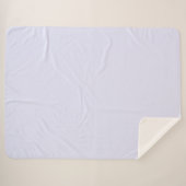 Lavendel Sherpadecke (Vorderseite (Horizontal))