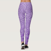 Lavendel Spaß..... Leggings (Rückseite)