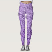 Lavendel Spaß..... Leggings (Vorderseite)