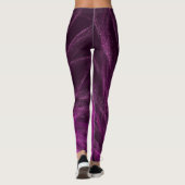 Lavendel Spiral3 - Leggings (Rückseite)