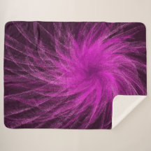 Lavendel Spiral3 - Sherpa Blanken