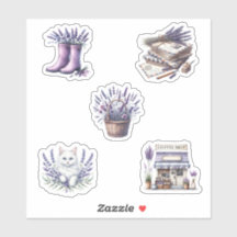 Lavendel Spring Sticker Sheet