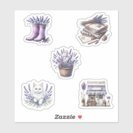 Lavendel Spring Sticker Sheet