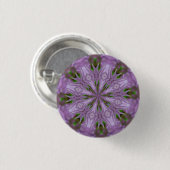 Lavendel-Spritzen-Knopf Button (Vorne & Hinten)