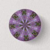 Lavendel-Spritzen-Knopf Button (Vorderseite)