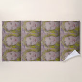 Lavendel Strandtuch (Vorderseite)