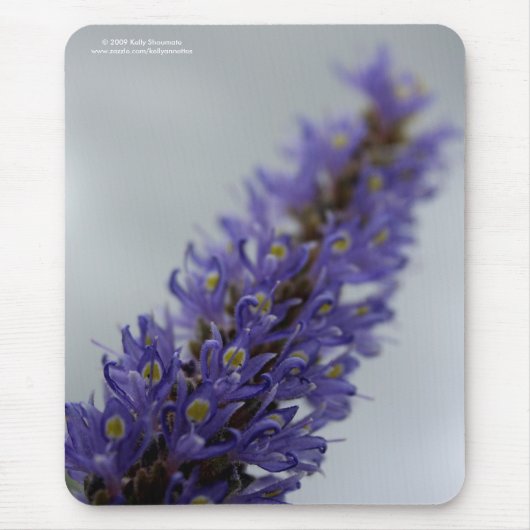Lavendel-Sturm Mousepad (Vorne)