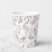 Lavendel Summer Party Paper Cups Pappbecher (Vorderseite)