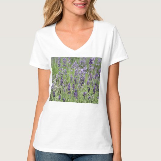 Lavendel T-Shirt (Vorderseite)