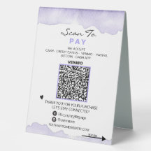 *~* Lavendel , Tabelle Zelte ZAHLUNG + MENU QR Tab