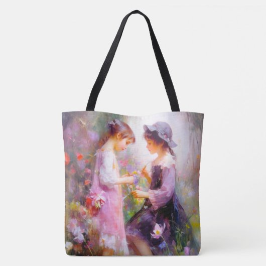 Lavendel Tasche (Rückseite)