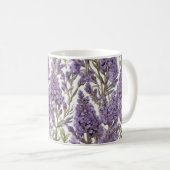 Lavendel-Tasse Kaffeetasse (VorderseiteRechts)