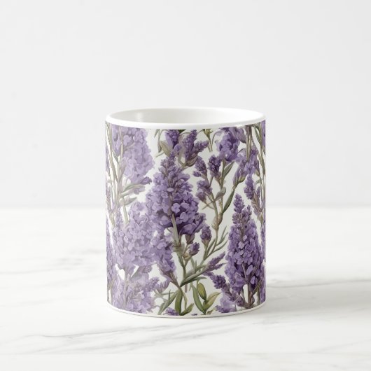 Lavendel-Tasse Kaffeetasse (Mittel)