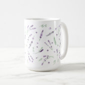 Lavendel-Tasse Kaffeetasse (VorderseiteRechts)