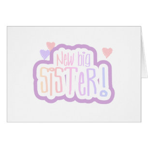 Lavendel-Text-neue große Schwester