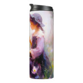 Lavendel Thermosbecher (Nach rechts gedreht)