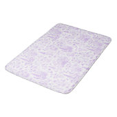 Lavendel-Toile Badematte (Schrägansicht)