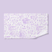 Lavendel-Toile Badhandtuch Set (Handtuch)