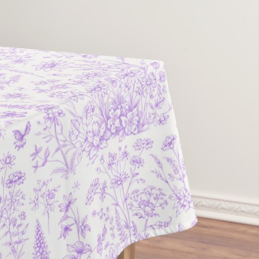 Lavendel-Toile Tischdecke (Beispiel)