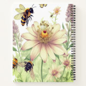 Lavendel-Träume Botanisches Journal Notizblock (Rückseite)
