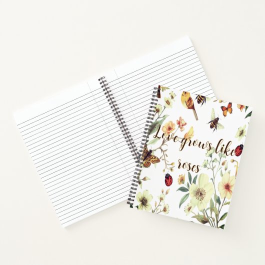 Lavendel-Träume Botanisches Journal Notizblock (Innenseite)