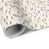Lavendel-Träume Geschenkpapier (Rolleneckpunkt)