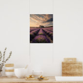 Lavendel-Träume von Provence Poster (Küche)