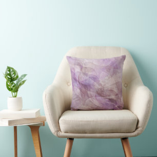Lavendel Traumhafter Wirbel Flieder Mauve Lavendel Kissen