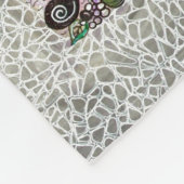 Lavendel Tree 2024 Fleecedecke (Ecke)