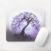 Lavendel Tree of Life Mousepad (Mit Mouse)