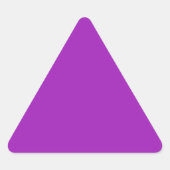 Lavendel Triangle Sticker (Vorderseite)