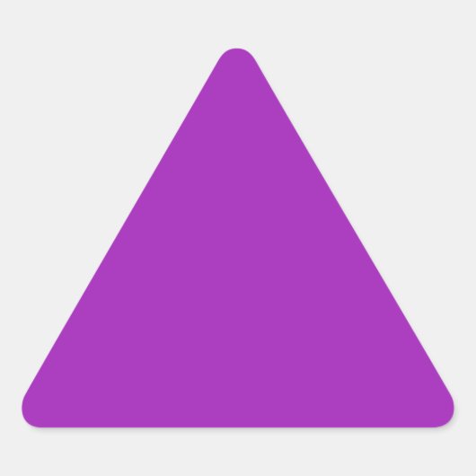 Lavendel Triangle Sticker (Vorderseite)