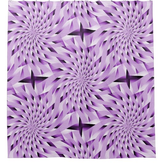 Lavendel Twirls...... Duschvorhang (Vorderseite)