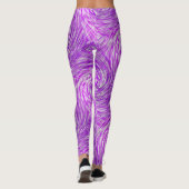 Lavendel Twirls..... Leggings (Rückseite)