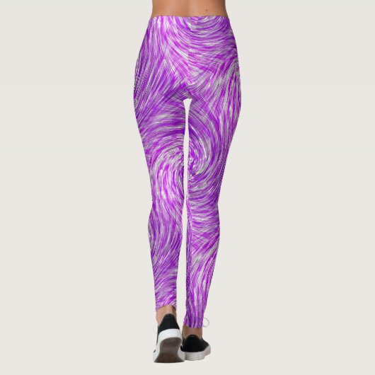 Lavendel Twirls..... Leggings (Rückseite)