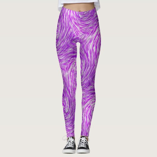 Lavendel Twirls..... Leggings (Vorderseite)