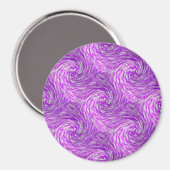 Lavendel Twirls..... Magnet (Vorderseite/Rückseite)