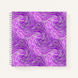 Lavendel Twirls..... Notizblock