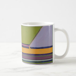 Lavendel u. orange Kaffee-Tasse Kaffeetasse