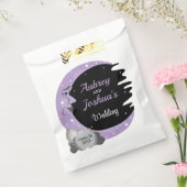 Lavendel über der Mondhochzeit Personalisiert Geschenktütchen (Versiegelt)