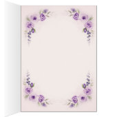 Lavendel und Blush Foto Hochzeit (Innen (Rechts))