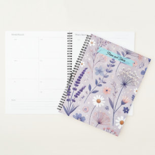 Lavendel und Blütenstiele  Planer