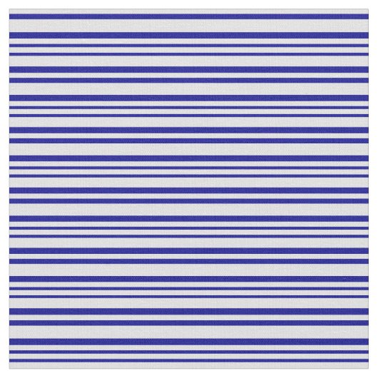 Lavendel und dunkelblaue Streifen Stoff (Nahaufnahme)