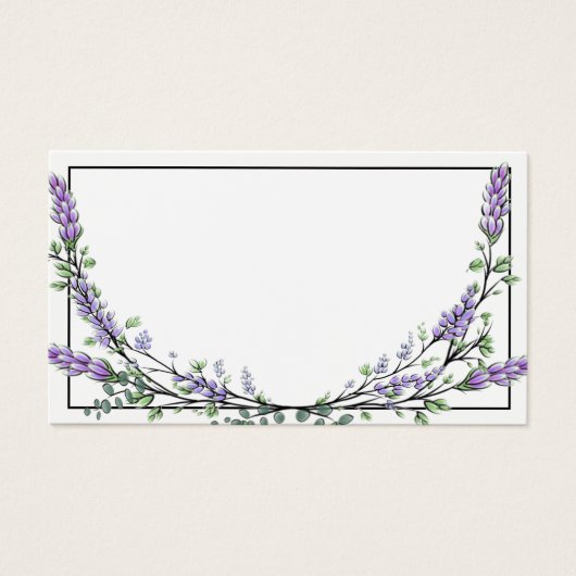 Lavendel und Eukalyptus (Vorderseite)