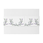 Lavendel und Eukalyptus Einladungsbanderole (Rückseitenbeispiel)