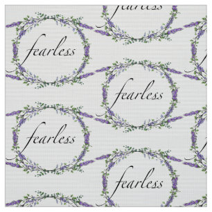 Lavendel und Eukalyptus Fearless Stoff